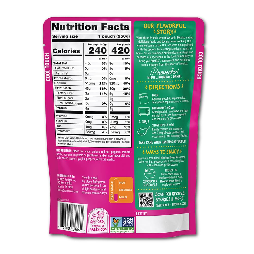 Discover the Flavor: SOMOS Mexican Brown Rice Review