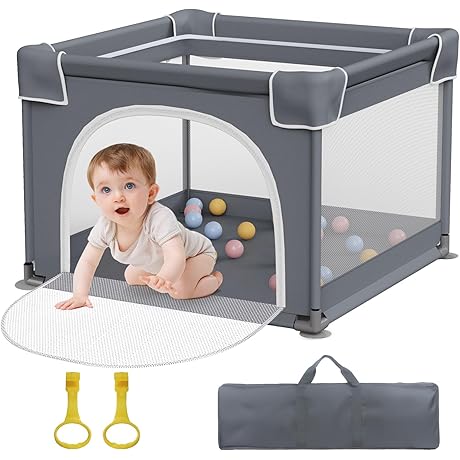 Compact and Cozy: Baby Playpen for Small Spaces