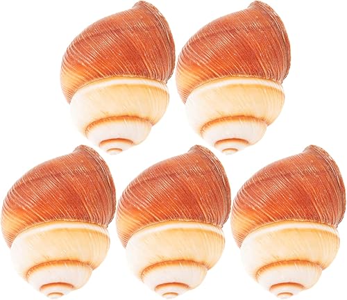 Miniatura 3 de FRCOLOR 5 unids hogar hornear caracol conchas estilo francés caracol comida escargot conchas gruesas Escargot material de cocina