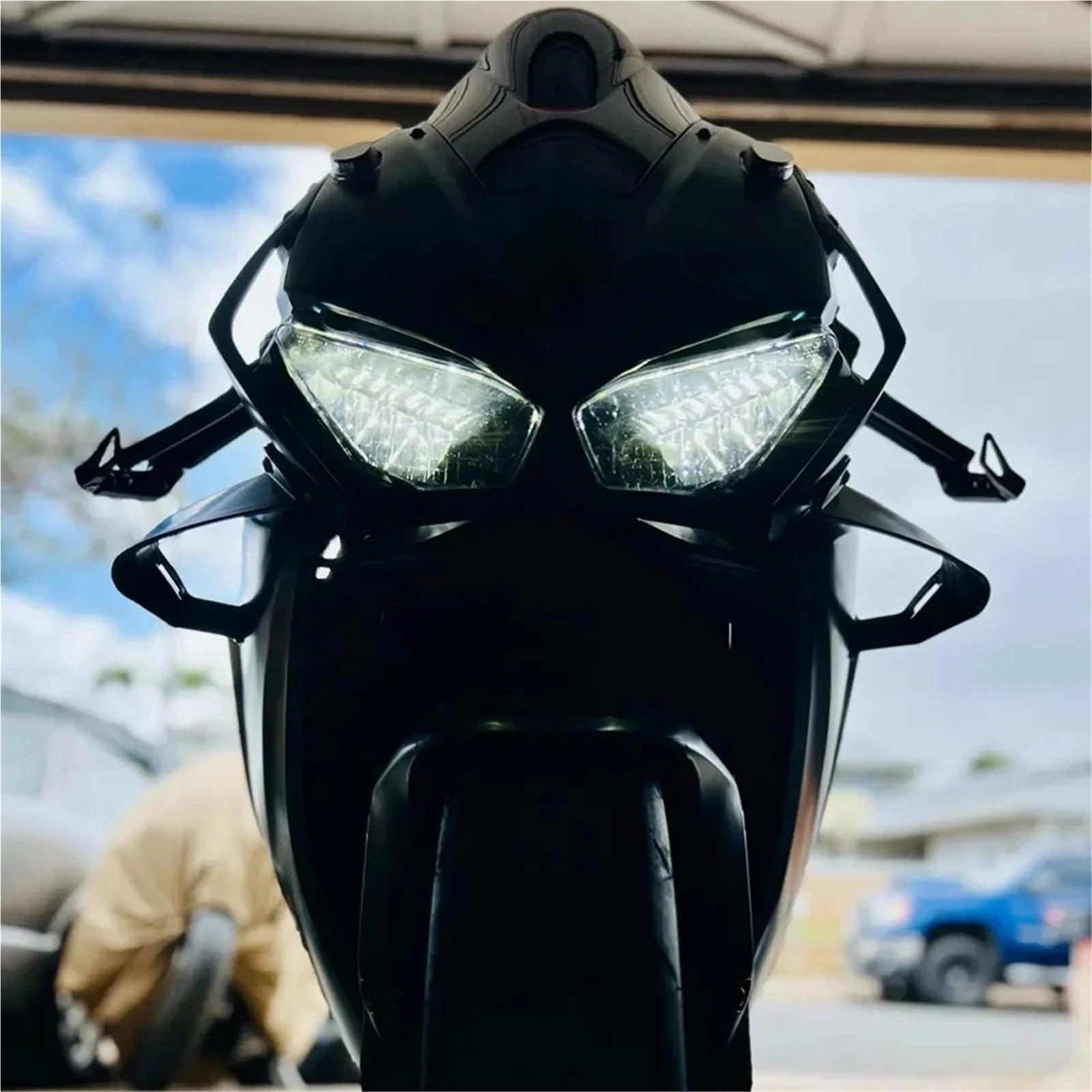 spojler tylnego zderzaka Do Aprilia Tuono V4 1100 2023 Okna Boczne Spojler Skrzydło