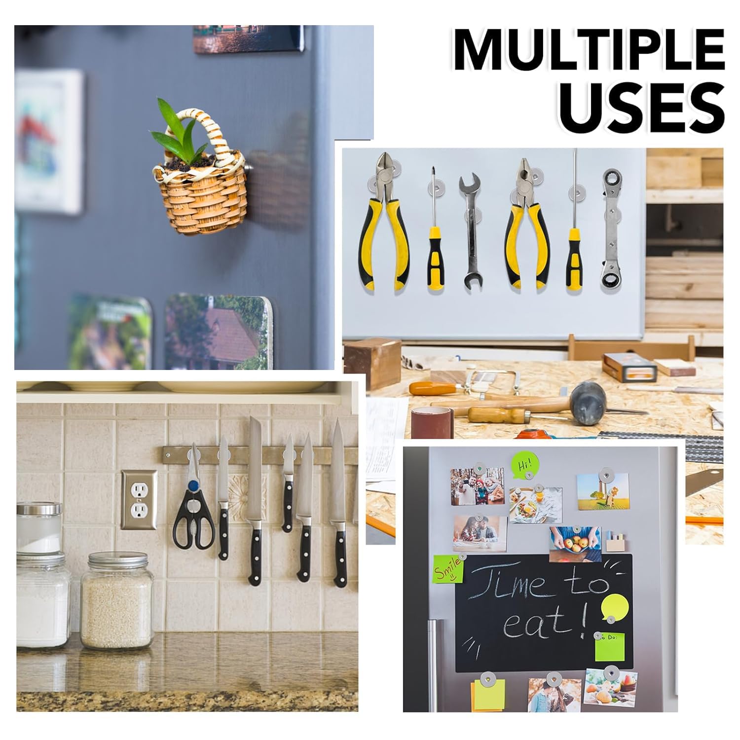 DIYMAG Magnets with Hole,0.32" & 0.47" & 0.59" in,45 Pack — Amazon image 7