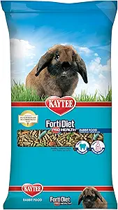 Kaytee Forti-Diet Pro Health Adult Pet Rabbit Food, 10 Pound Bag