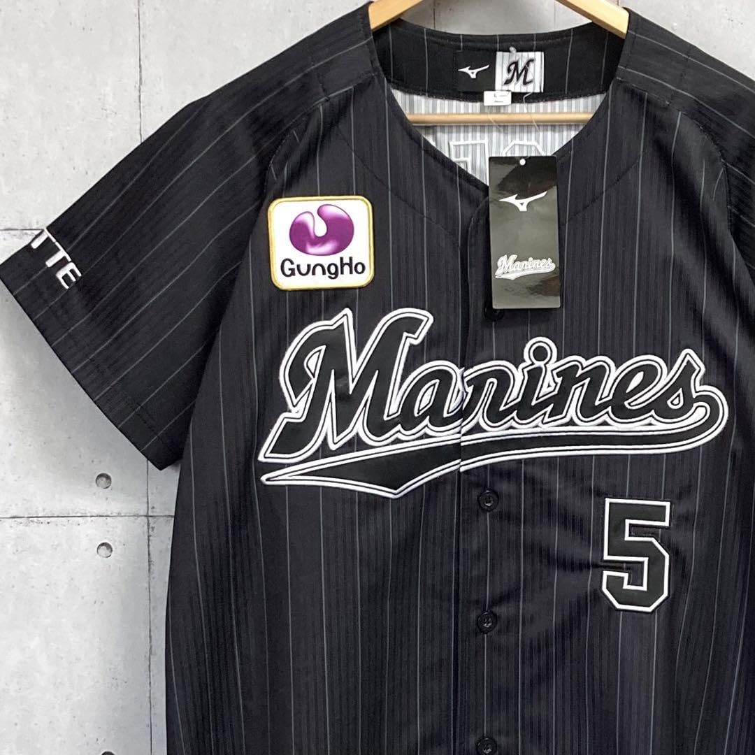 【新品タグ付！】超レア！ロッテ×クロえもん コラボユニフォーム 江戸川ドラーズ 新品タグ付！】超レア！ロッテ×クロえもん コラボユニフォーム