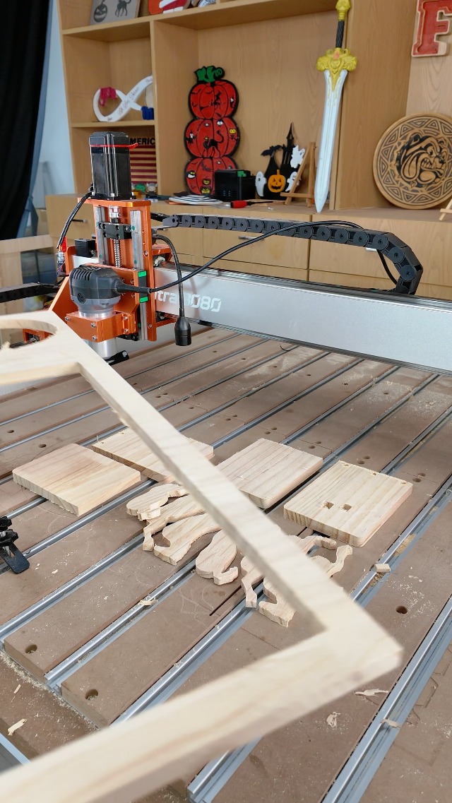 FoxAlien 1HP 710W 65mm Diameter Compact Trim Router for CNC