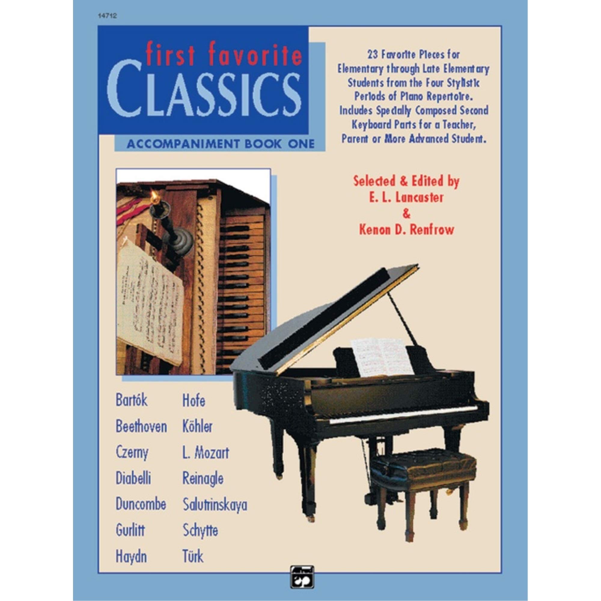 First Favorite Classics: Accompaniment, Book 1 Book