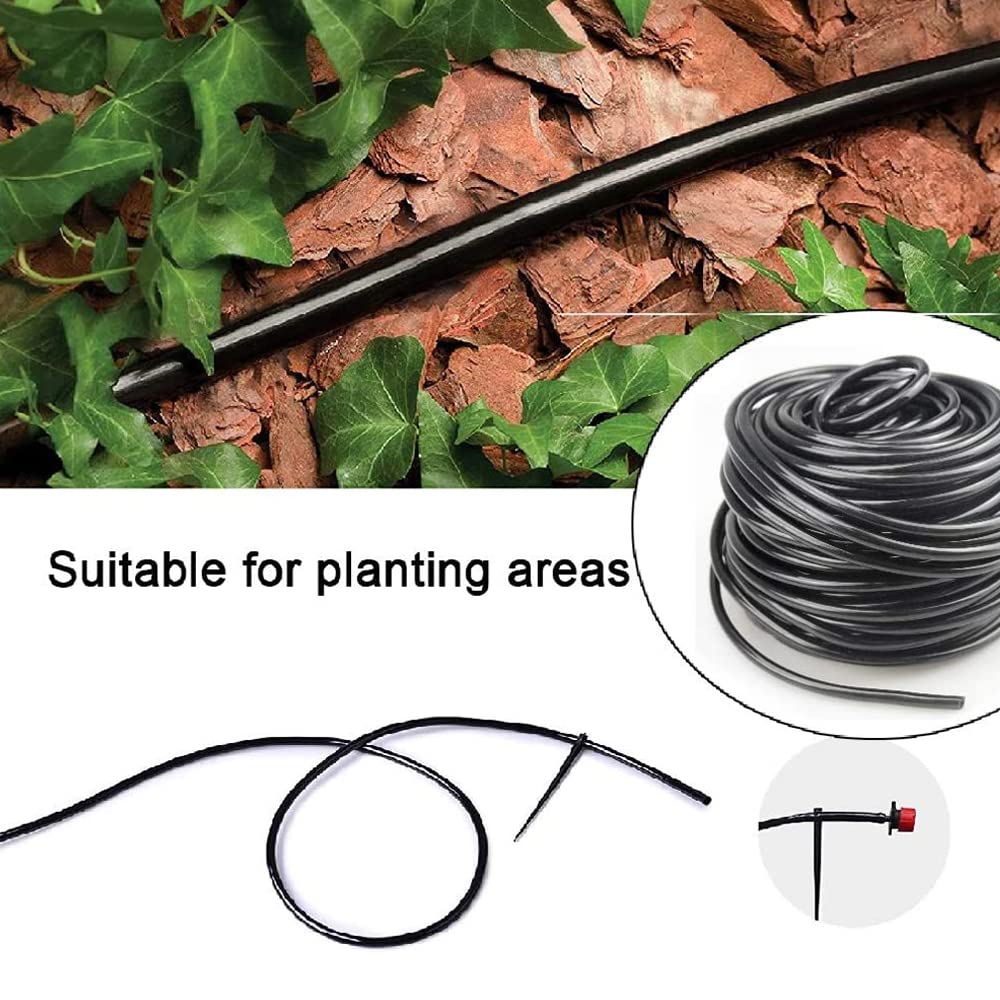 Microtubo flexible 3 x 5 mm - Bobina de 200 metros | Color negro | Tubo de color NEGRO. Tubería utilizada para riego por goteo. Tubos de riego para Equipos de riego automático