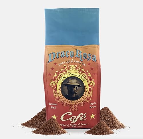 Draco Rosa Café 2 libras de tierra (Molido)