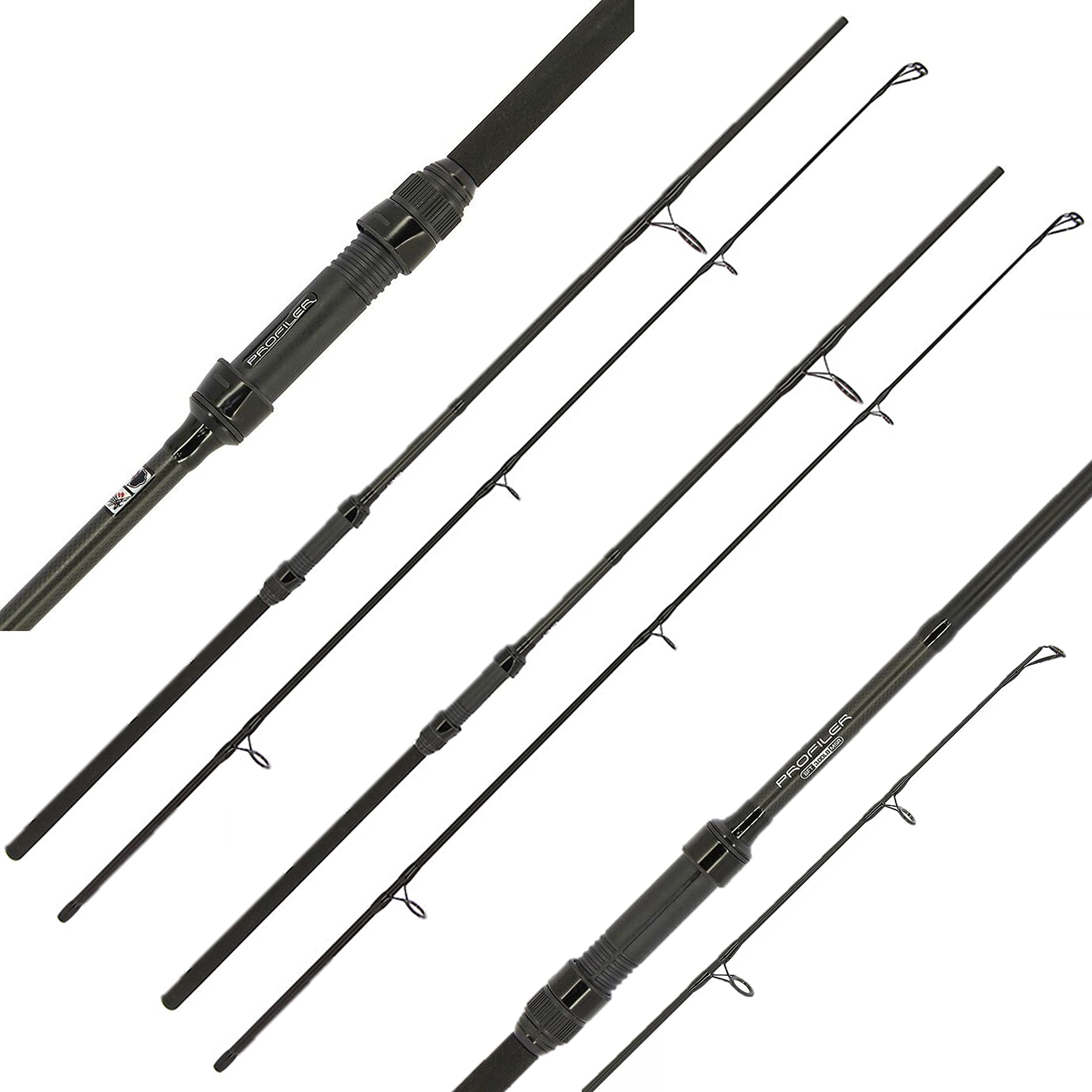 2 x 6ft Profiler Travel Carp Coarse Fishing Rod 2PC 1.8m Carbon Lightweight NGT