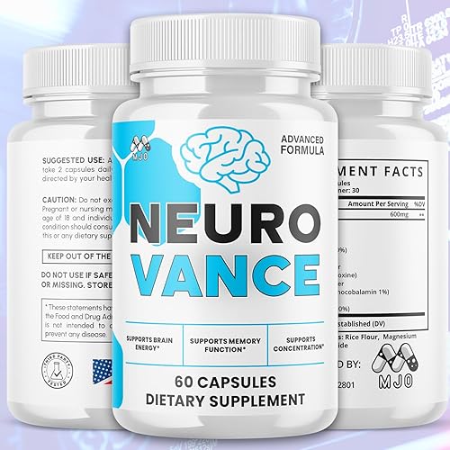 Miniatura 2 de Neuro Vance Capsules, pastillas oficiales NeuroVance con todos los ingredientes naturales, fórmula avanzada Neuro Vance óptima para la salud