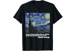 Starry Night by Vincent van Gogh: An Artistic Masterpiece adorning your Nightwear