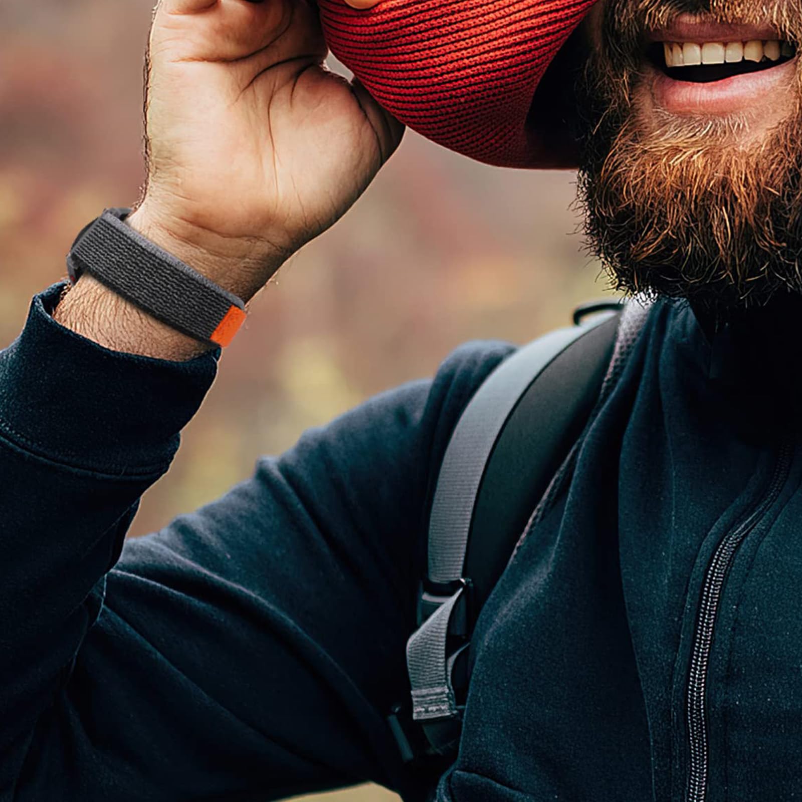 Yujunlulue Trail Loop Band Compatible with Apple Watch Band 49mm 45mm 44mm 42mm 41mm 40mm 38mm Men Women, Nylon Sport Loop Bands for Apple Watch Ultra 2&1 iWatch Series 9 8 7 SE 6 5 4 3 2 1