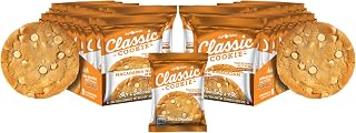 Soft Baked Macadamia Nut Cookies made with White Chocolate Chips, 4 Boxes, 32 Individually Wrapped Cookies