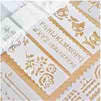 Apple ステンシル用品 青と白 Apple ステンシル用品 青と白 Amazon.co.jp: AP ステンシル