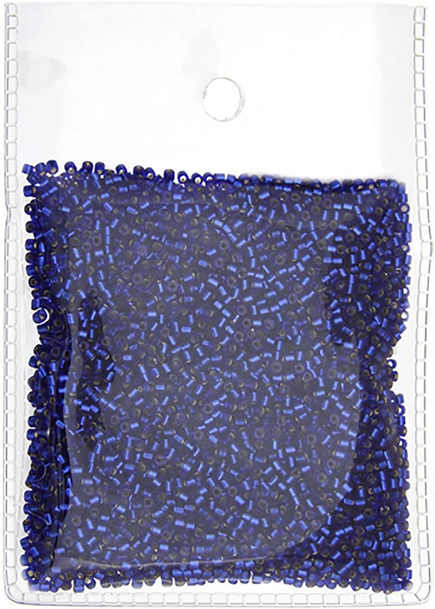 Miyuki Delica 11/0 Sapphire Silver Lined 50gms Bag of Japanese Glass Beads