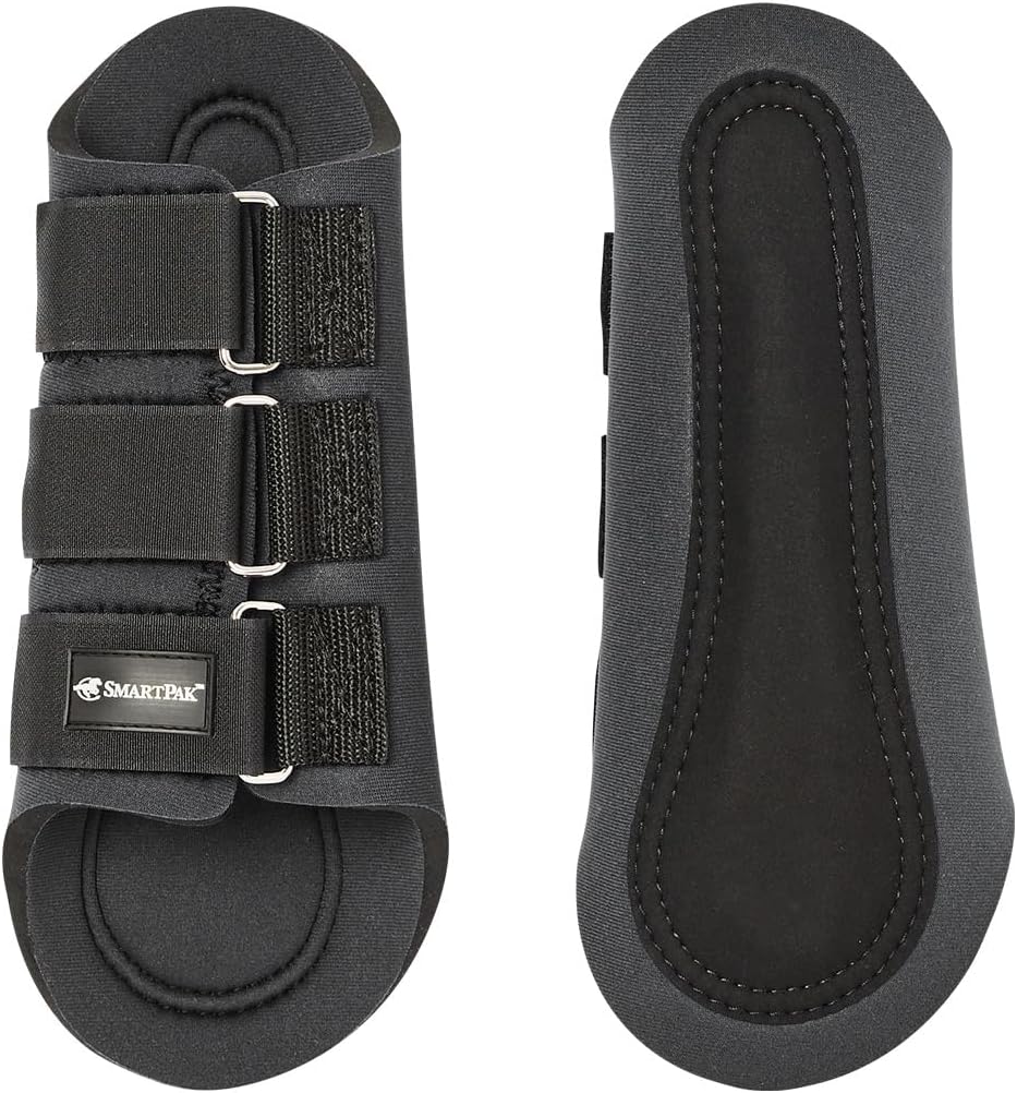 SmartEquine Neoprene Splint Boots for Horses | Premium Leg Protection and Support Boot for Equine Comfort | Durable, Flexible Horse Support Boots for Enhanced Performance and Safety (Medium (M))
