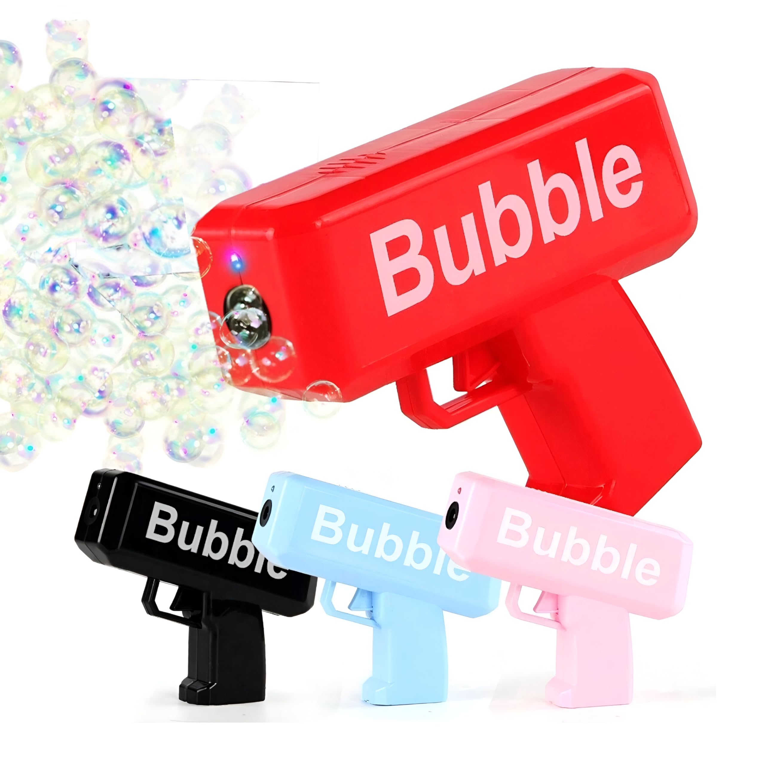 SARASI Bubble Electric Gun for Kids, Colorful Bubbles, One-Click Bubble, Light Music [Pack of: 1, Red] (B0DBRCRM2P) Amazon Price History, Amazon Price Tracker