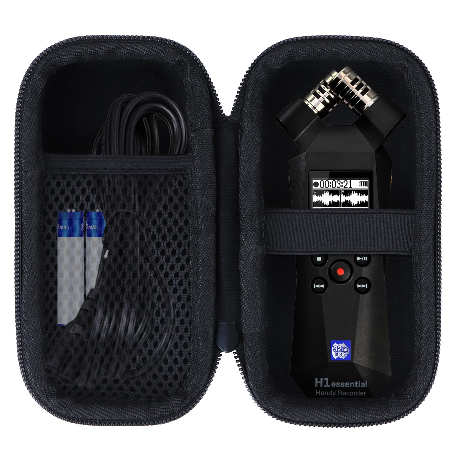 Lebakort Duro Caja Estuche Funda para Zoom H1n / Zoom H1essential Grabadora Portátil Estéreo