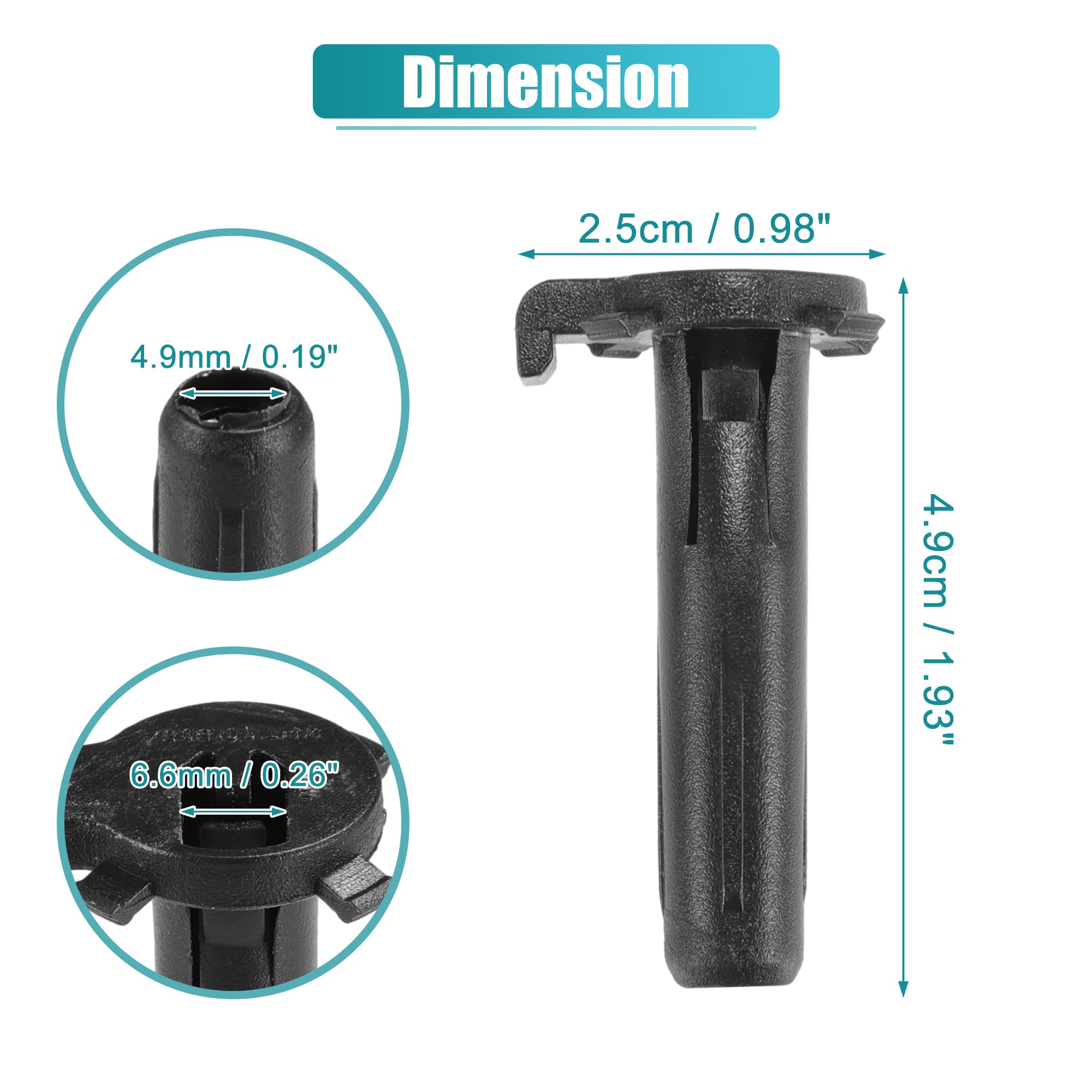 QUARKZMAN Supports De Fixation De Radiateur Pour Audi A4 09-16 2Pcs | Matériau: Plastique, Couleur: Noir, Numéro OE: WHT001506A, Compatible: Pour Audi A4 Quattro, A5, Q5 Etc.