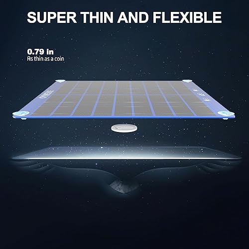 Miniatura 5 de OYMSAE Cargador de batería de panel solar de 30 W 12 V, portátil, impermeable, cargador de batería y mantenedor para automóvil, barco, automóvil,