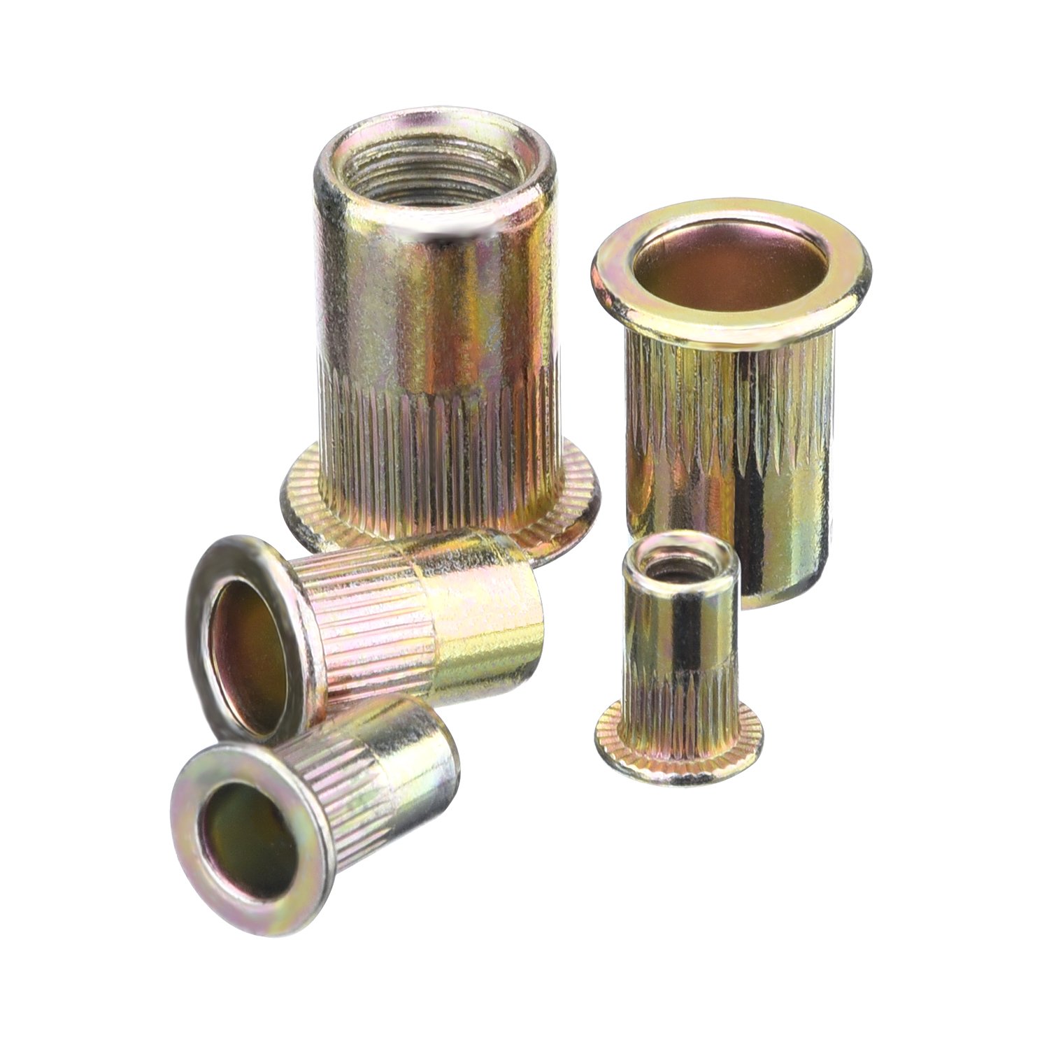 Zinc Plated Carbon Steel Rivet Nut Insert Nutsert M4 M5 M6 M8 M10, 120