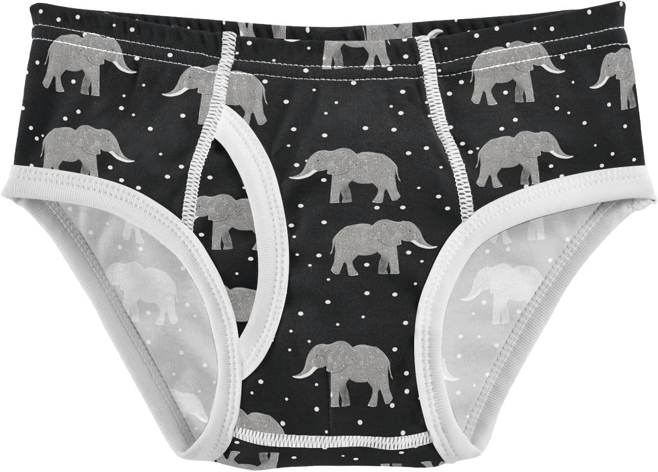 visesunny Boys Training Underwear Elephant Polka Dot Breathe Cotton Potty Briefs Size 2T-8Y for Toddler