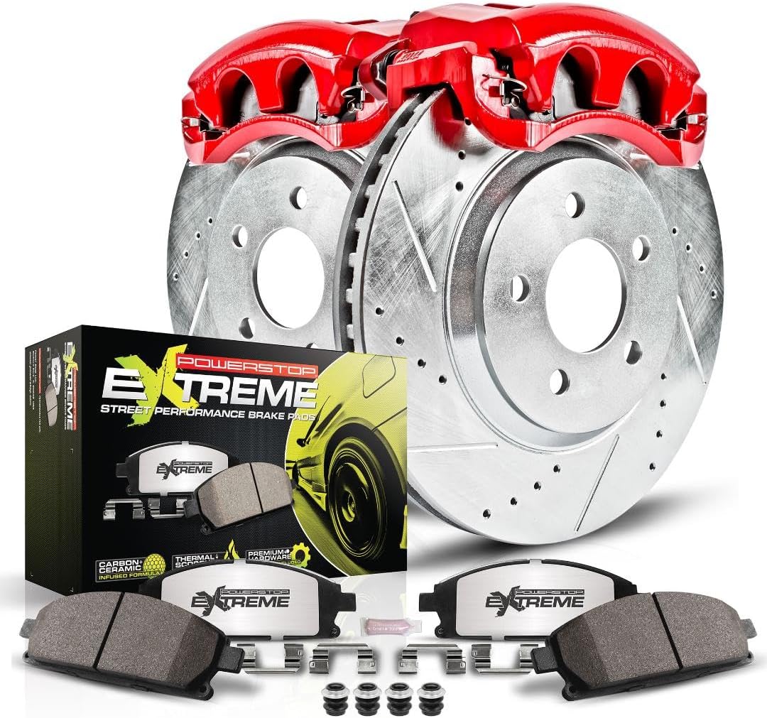 Power Stop KC868-26 Front Z26 Street Warrior Brake Kit BMW For BMW 325xi 2001-2005 [Model Specific]