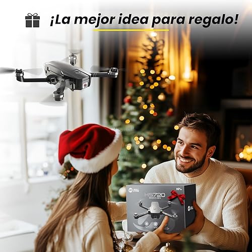 Miniatura 8 de Holy Stone HS720 - Dron GPS plegable con cámara 4K UHD para adultos Quadcopter con motor sin escobillas regreso automático a casa sígueme 52 minutos