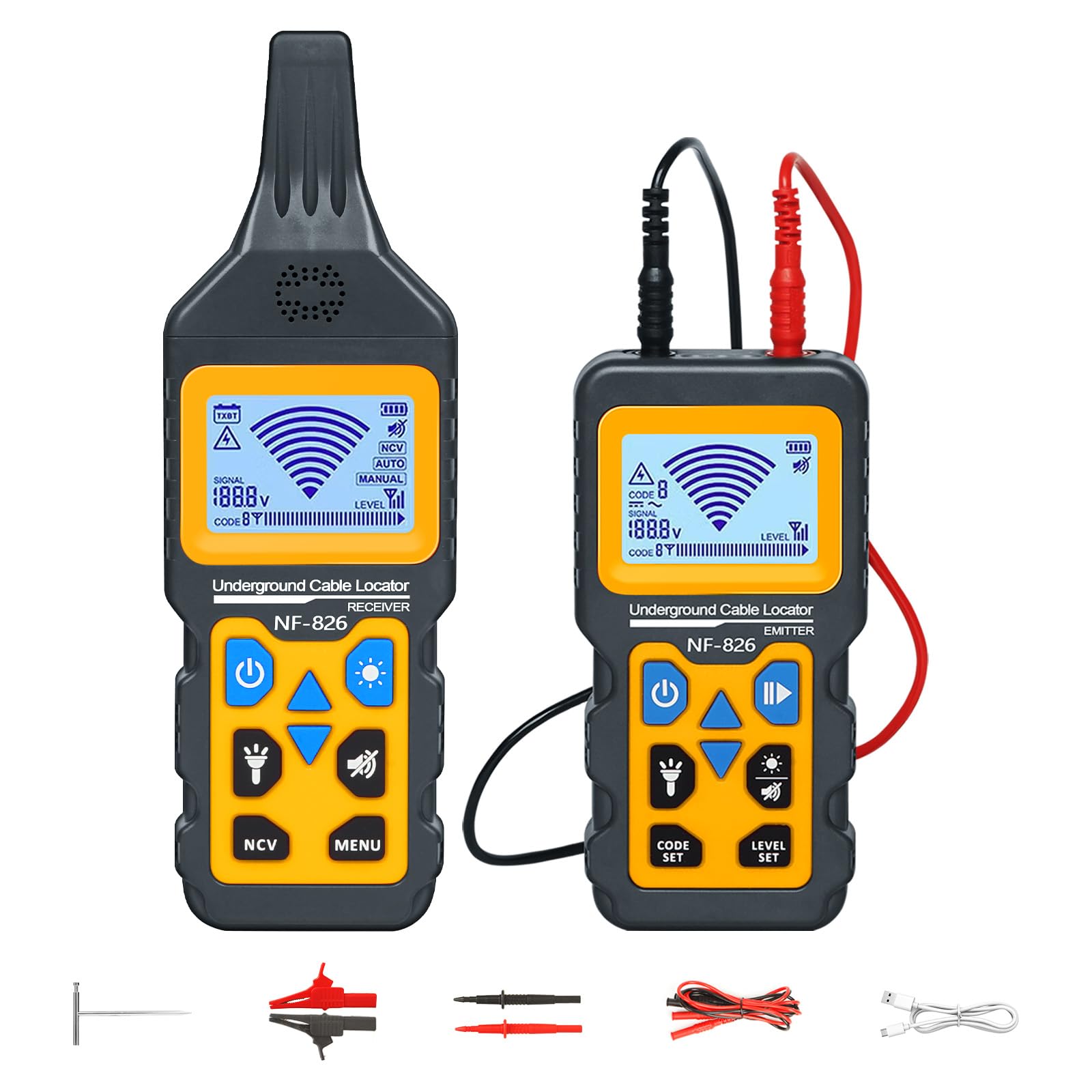 Cable Locator & Wire Tracker - Find Buried Cables -1