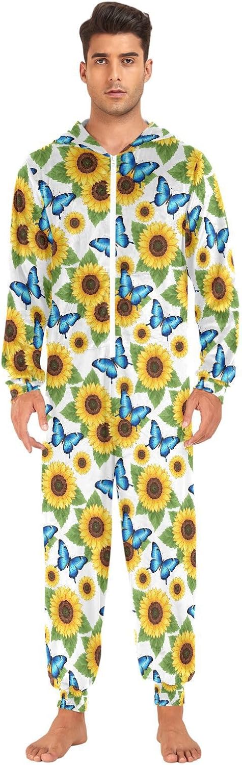 QUGRL Onesies Adult Pajamas Costume for Women Men Unisex Cosplay Sleepwear Homewear Suit Winter S-XL
