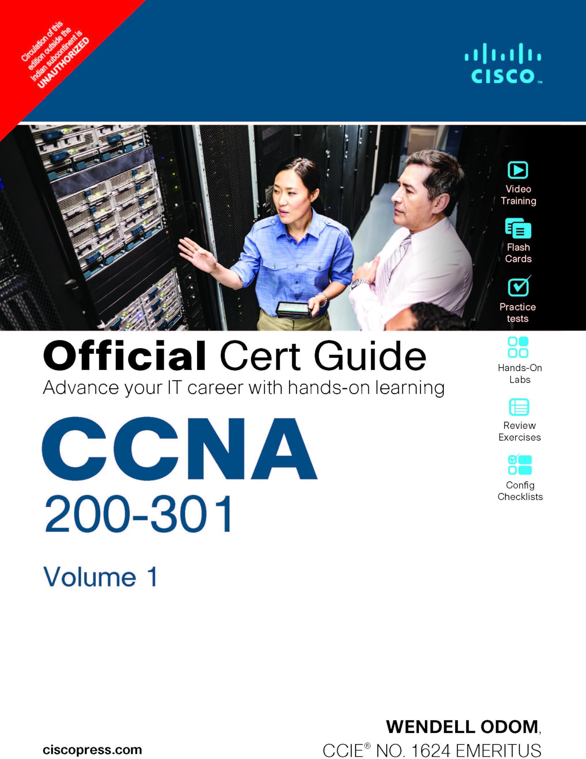 CCNA 200-301 OFFICIAL CERT GUIDE, VOLUME 1