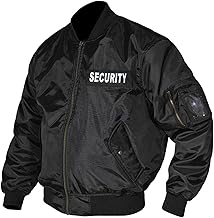 RAC3 Mens Collectables Memorabilia Security Doorman Harrington Bomber Jacket