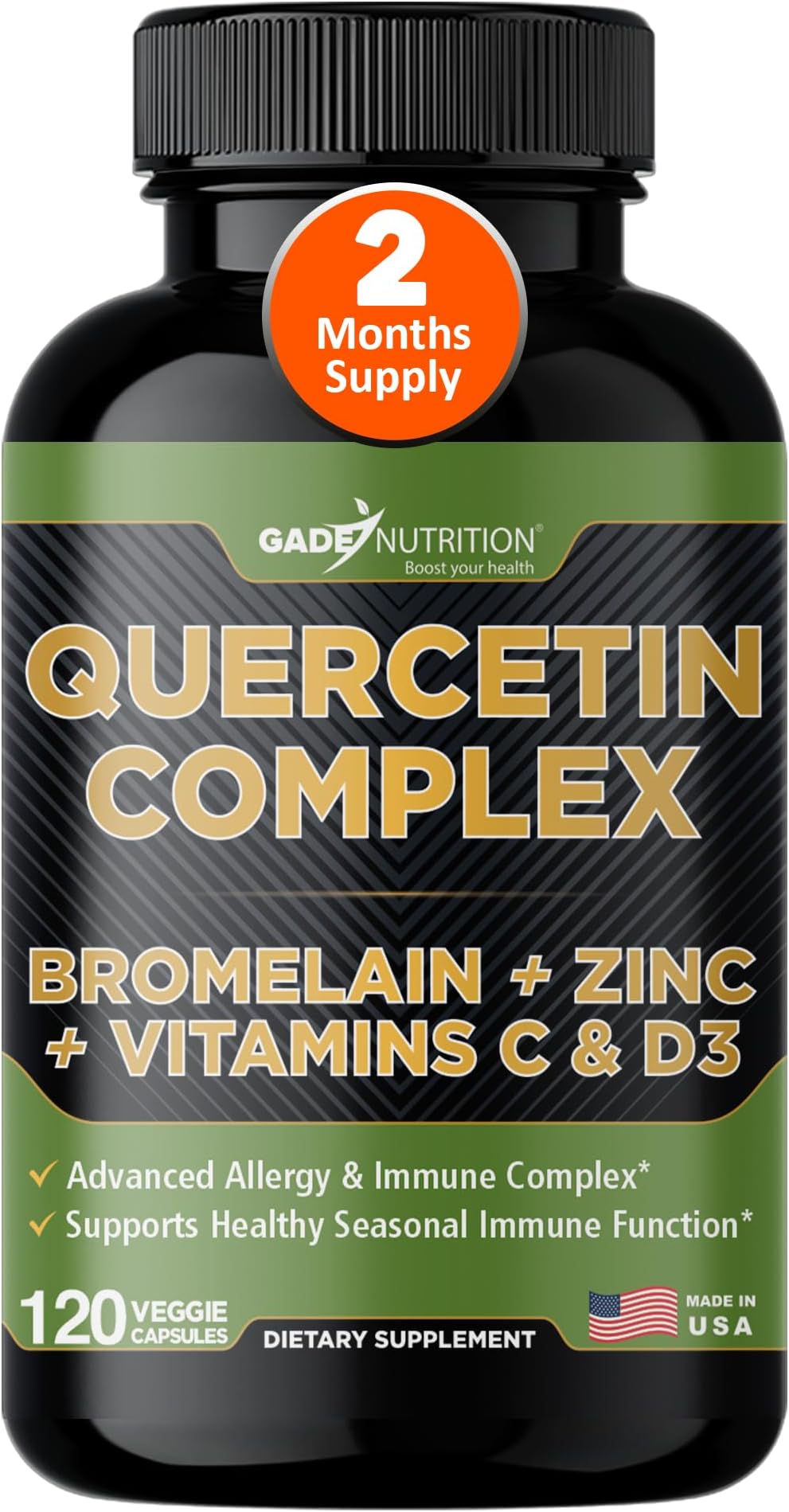 Organic quercetin, Quercetin with Bromelain, quercetin