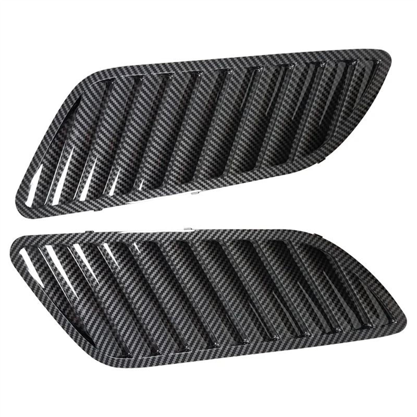 Auto Hauben Modifikations Entlüftung für BMW E90 E91 E92 F30 E46 DTM Style,Auto Motorhaube Entlüftungslamellen Air Scoop Bonnet Vent Cover