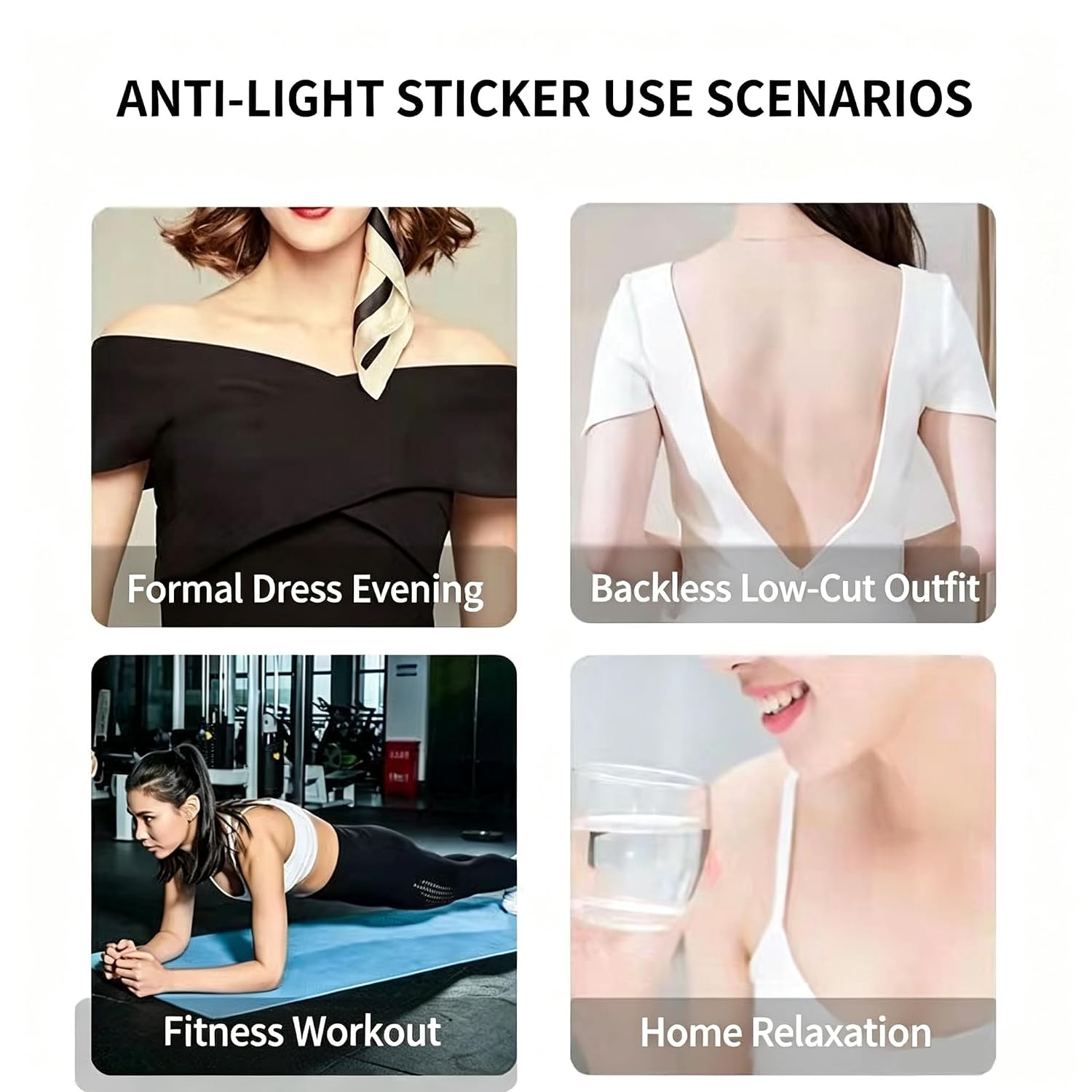 Fashion Tape Double Sided Body Tape | 108 Strips Invisible Clothing Tape for Dresses, Lingerie, Swimwear & Strapless Tops | Hypoallergenic Strong Adhesive Fabric Tape for Women