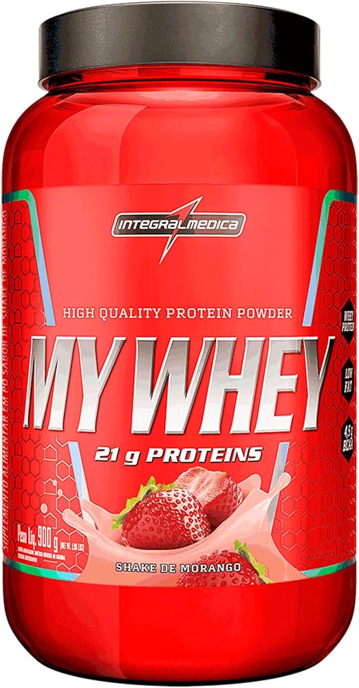 Integralmedica My Whey 900g — Morango