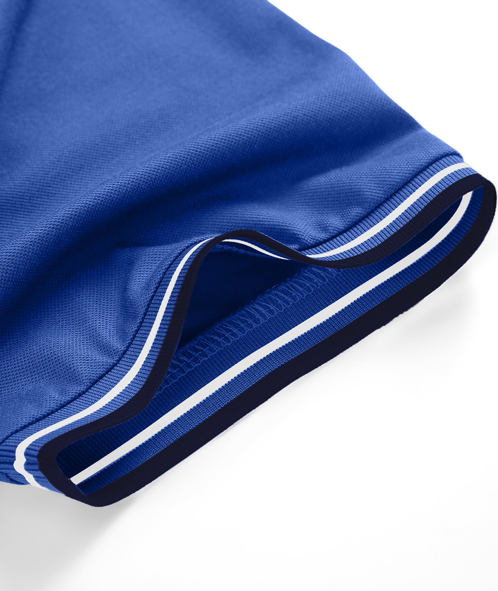 zitysport Polo Uomo Camicia a Maniche Corte Camicia da Golf Traspirante Uomo Camicie estive Sport Basic Slim Fit Tshirt con Tasca sul Petto Polo Shirt