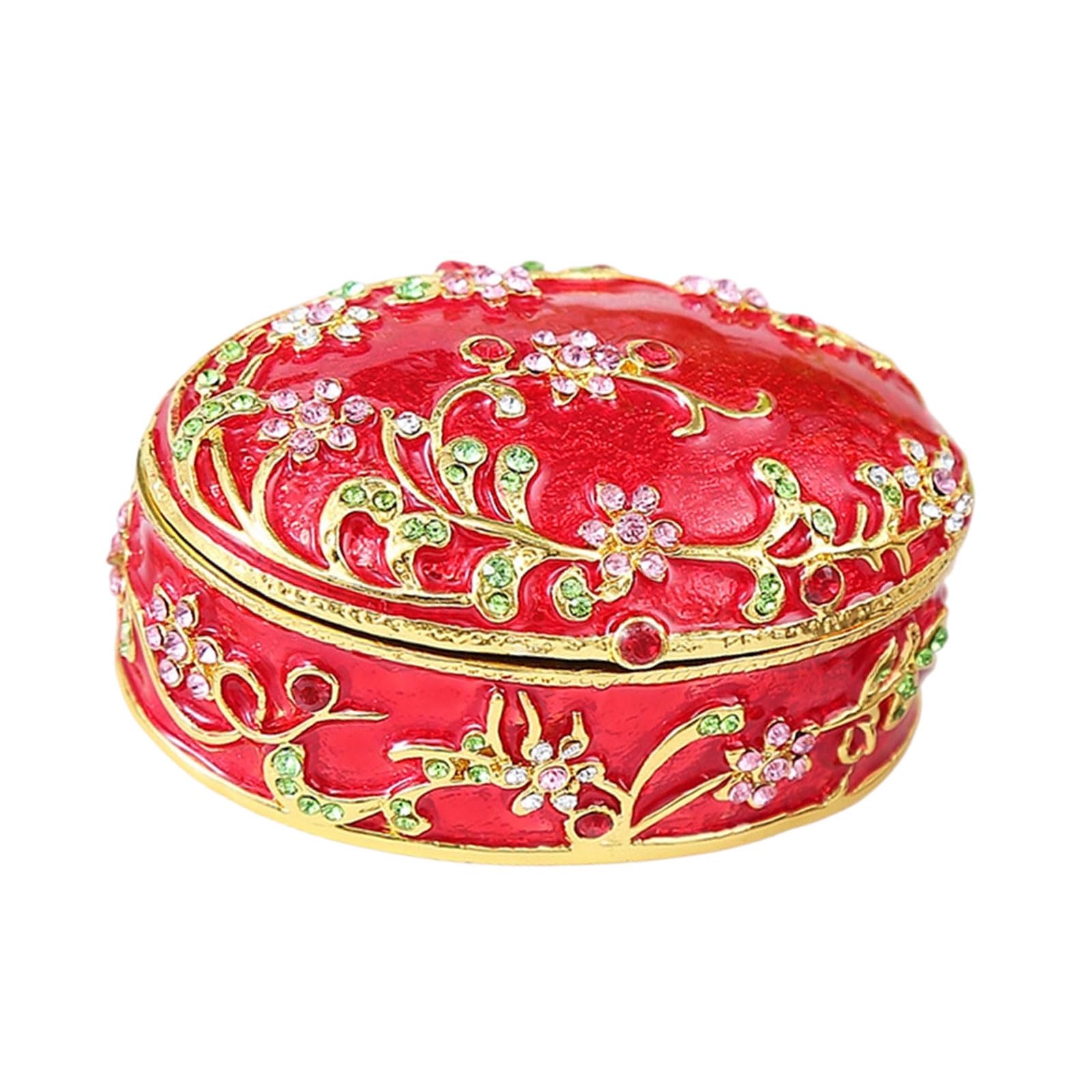 Xjdzineq Stylish Retro Jewelry Storage Solution Featuring Multiple Compartments and Sturdy Construction Small Organizers Retro Box