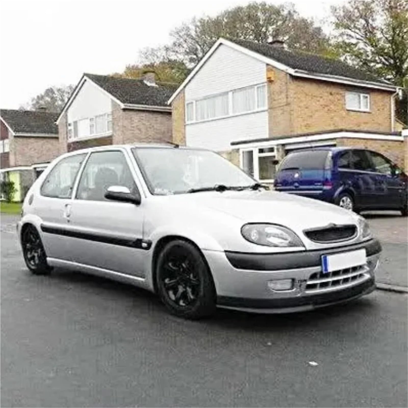 Auto Labbro Spoiler Le Migliori Offerte Per 3 Pezzi Spoiler ANTERIORE PARAURTI Labbro Body Kit Protezione Tuning Sport Per Citroen Saxo