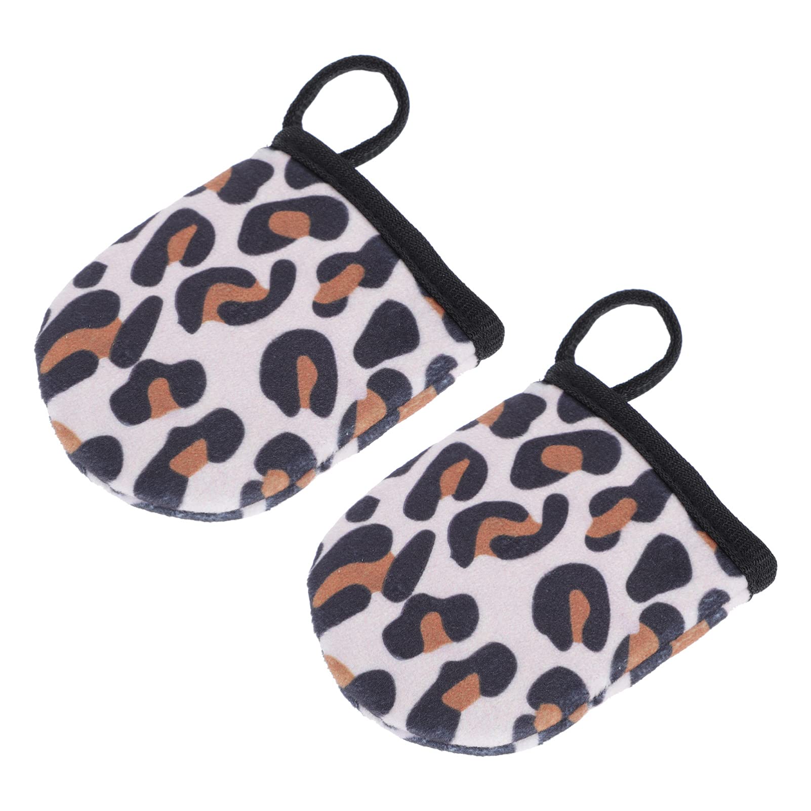 Lurrose 2pcs Self Tanning Mitt Applicator Mini Face Tan Mitt Tanning Gloves for Sunless Tanner and Lotion