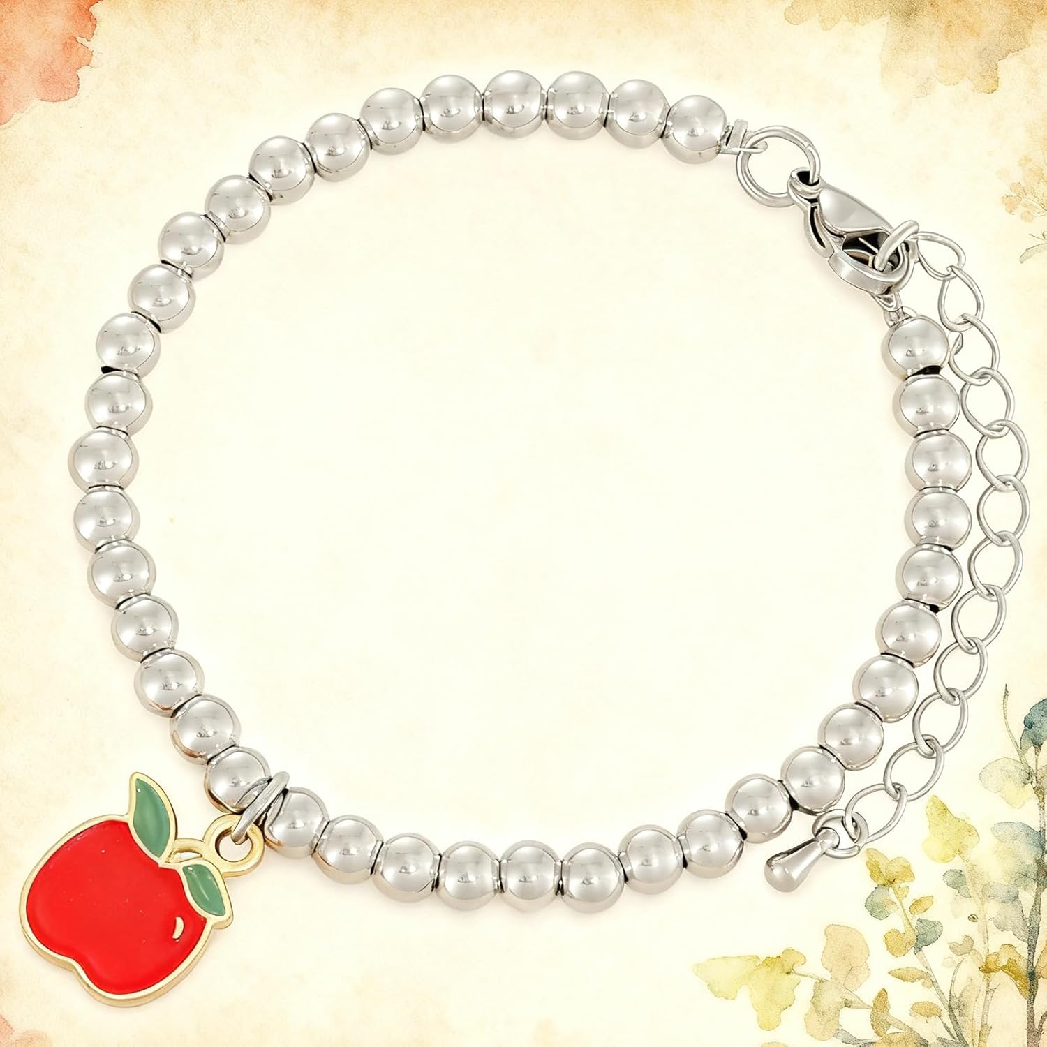 Teacher Appreciation Gifts for Women Bracelet Friend Bday Student Teacher Themed Jewelry - Image 6