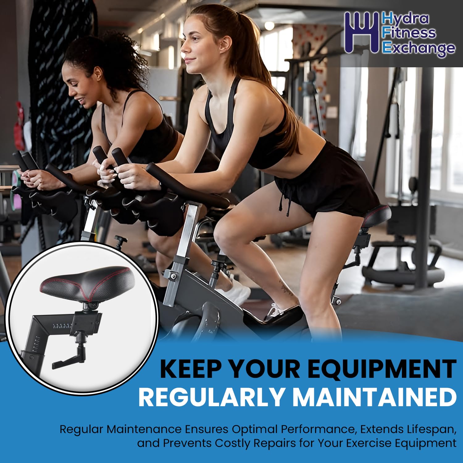 Amazon.com : Schwin Bottom Seat Pad Replacement for Exercise Bike