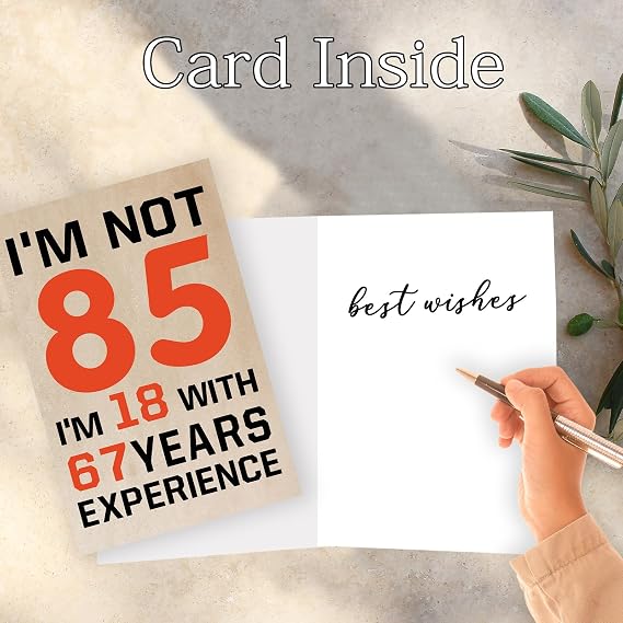 Funny 85th Birthday Card 277