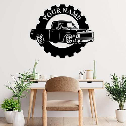 Miniatura 10 de Pamaheart Arte de pared de metal de pescado retro, letrero de pesca, letrero de metal bajo, regalo de pescador diseño 14,Diseño 1,Diseño 18,Diseño