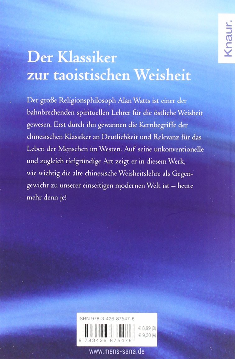 Der Lauf des Wassers: Eine Einführung in den Taoismus