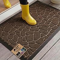Vista 55 de Gorilla Grip WeatherMax - Tapete para todas las estaciones 100% impermeable, 23 x 35 pulgadas, goma natural duradera, resistente a manchas