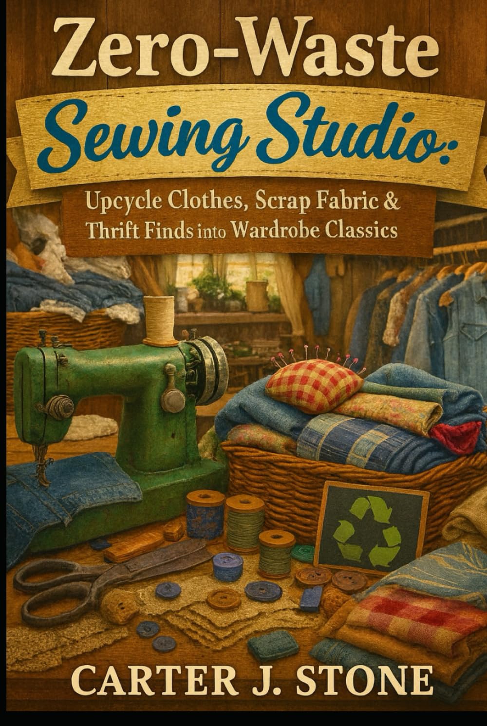 Zero-Waste Sewing Studio: Upcycle Clothes, Scrap Fabric & Thrift Finds into Wardrobe Classics