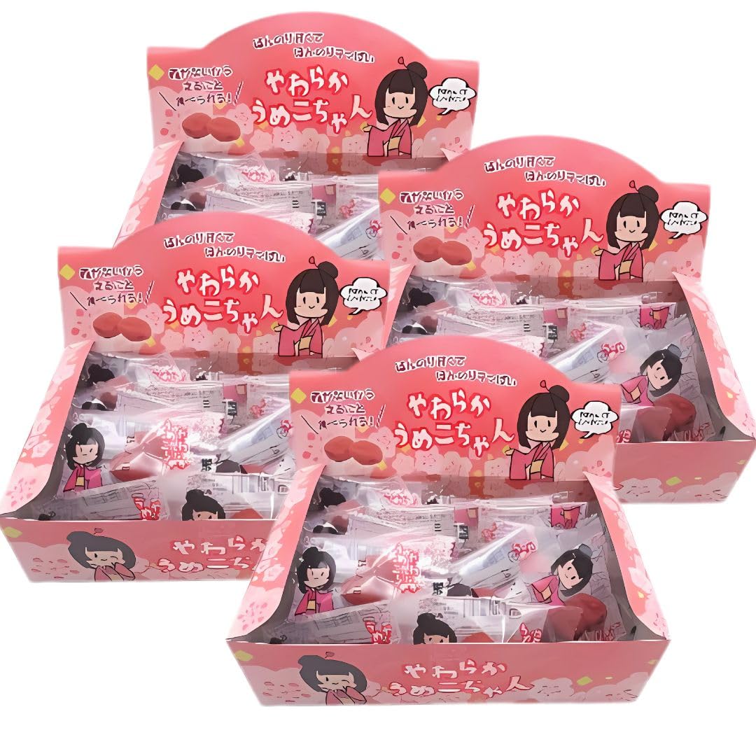 Amazon.co.jp: やわらかうめこちゃん ケイエスカンパニー 4箱