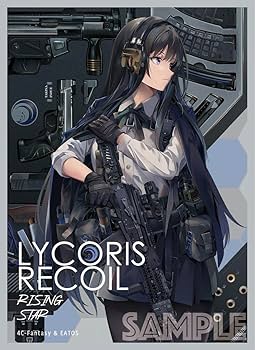 サンパン　千束　たきな　スリーブ　プレイマット　B Amazon.co.jp: リコリコ スリーブ プレマ プレイマット 井ノ上