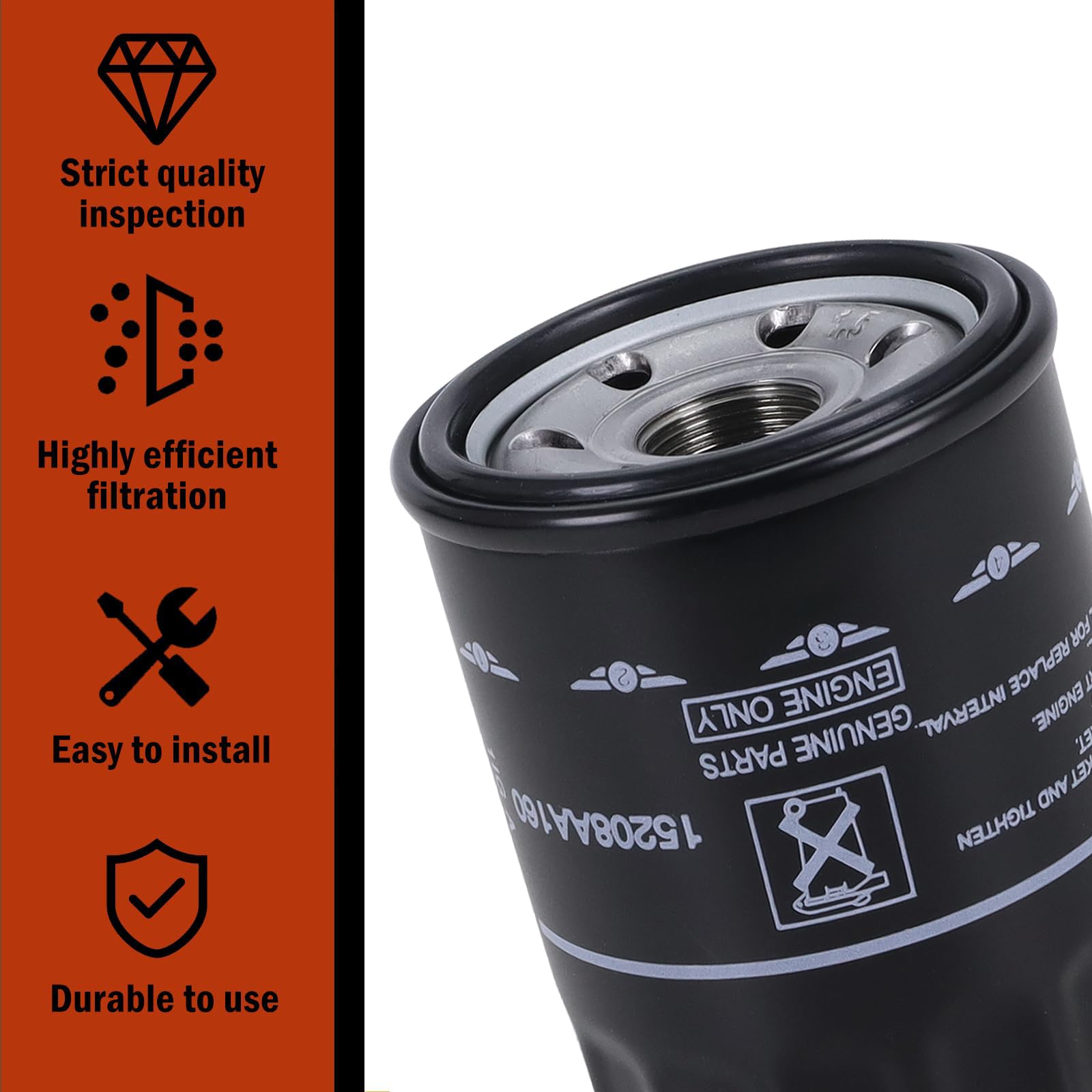Amazon.com: 15208AA21A Engine Oil Filter Fits for 2011-2025