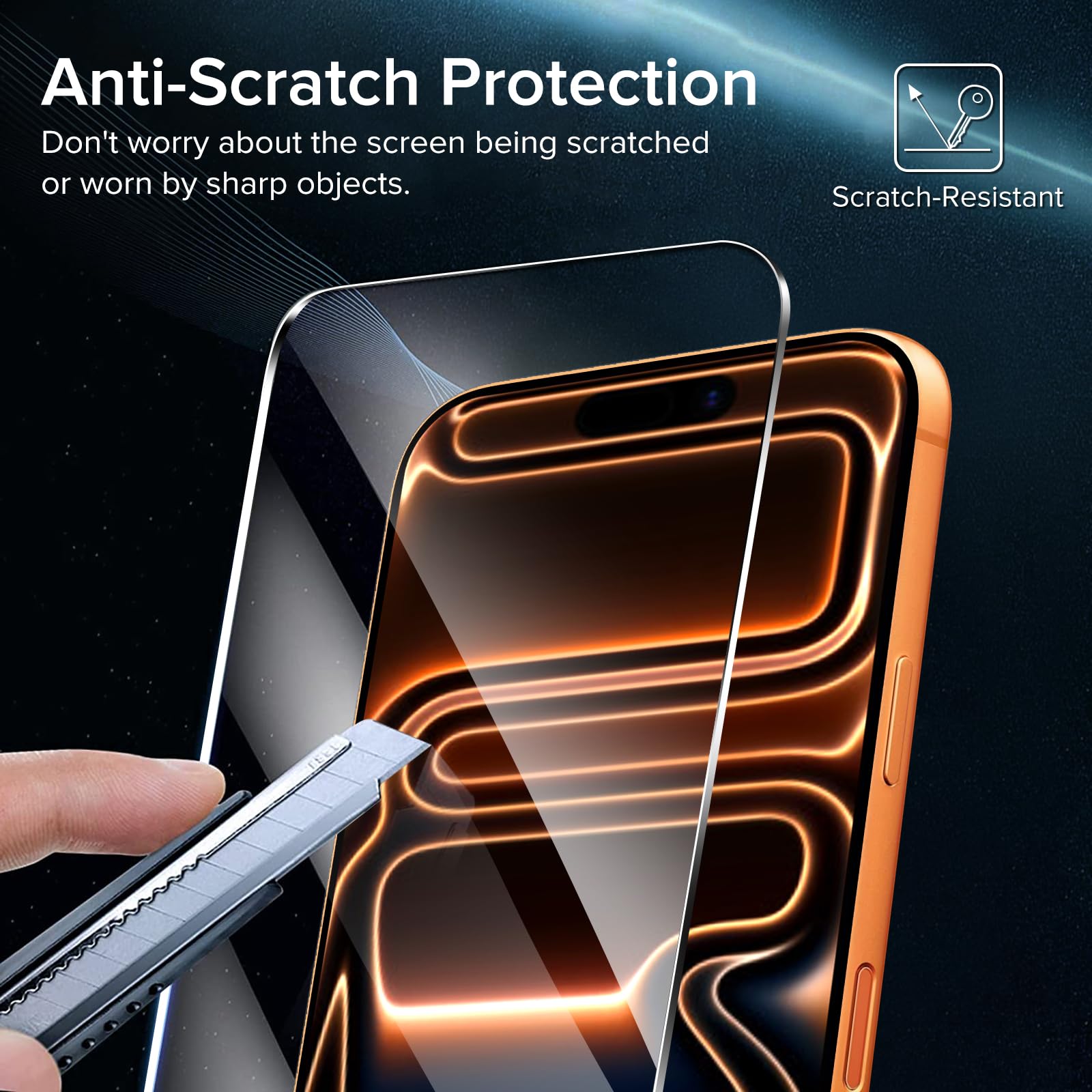iVoler 2 Pezzi Pellicola Vetro Temperato per iPhone 17 Pro Max 6.9 Pollici, con Strumenti di Installazione, Pellicola Prottetiva Anti Graffio, Durezza 9H, HD Trasparente, Senza Bolle